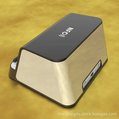 Portable Stereo Wireless Bluetooth Speaker with Aux Port 3.5mm Stereo Plug, Charging Voltage USB 5V